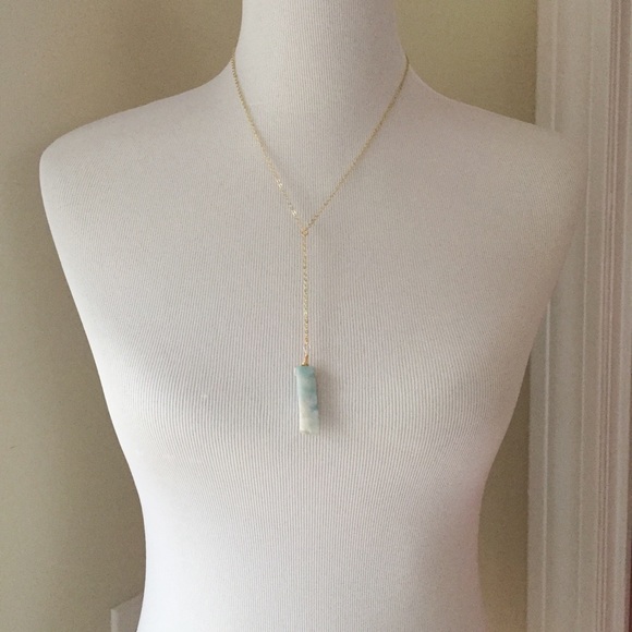 ❗️LAST❗️Amazonite Boho Lariat Necklace - Picture 7 of 7